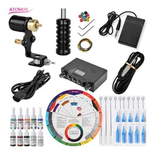 Роторная тату-машина Iniciante лучшая педаль татуировки ансамбль татуер Профессиональный Maquina Para Tatuar Rotativa машинка для татуажа