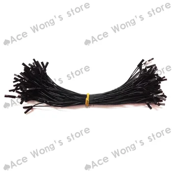 

Free shipping 100pcs New 1p to 1p 20cm Black female to female jumper wire Dupont cable