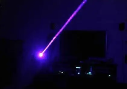 Высокая мощность военная мощность ful 405nm 5 w 5000 m лазерный луч портативный лазер фиолетово-синий указки светящиеся указки+ чейнджер+ подарок - Цвет: Фиолетовый