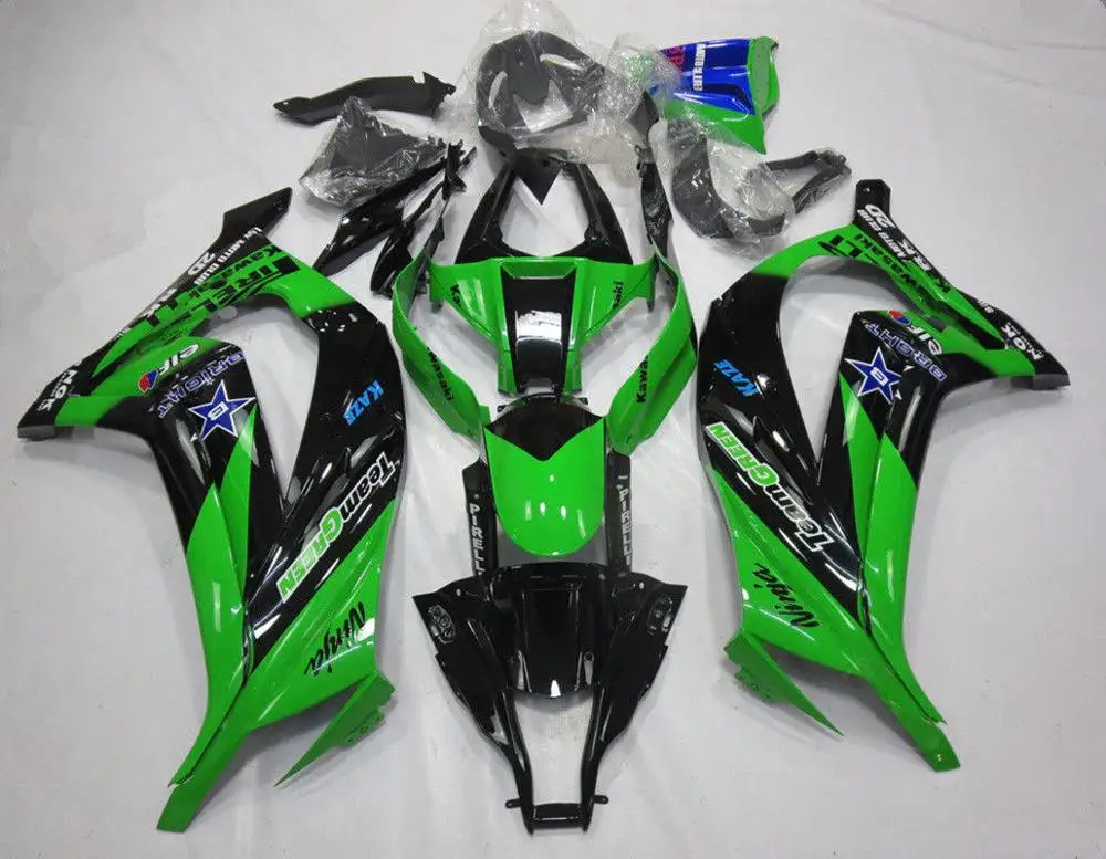 ZXMT мотоцикл обтекатель комплект кузов подходит для Kawasaki ninja ZX10R 2011- 12 13 14 ABS впрыска УФ светильник технология отверждения - Цвет: as picture shows