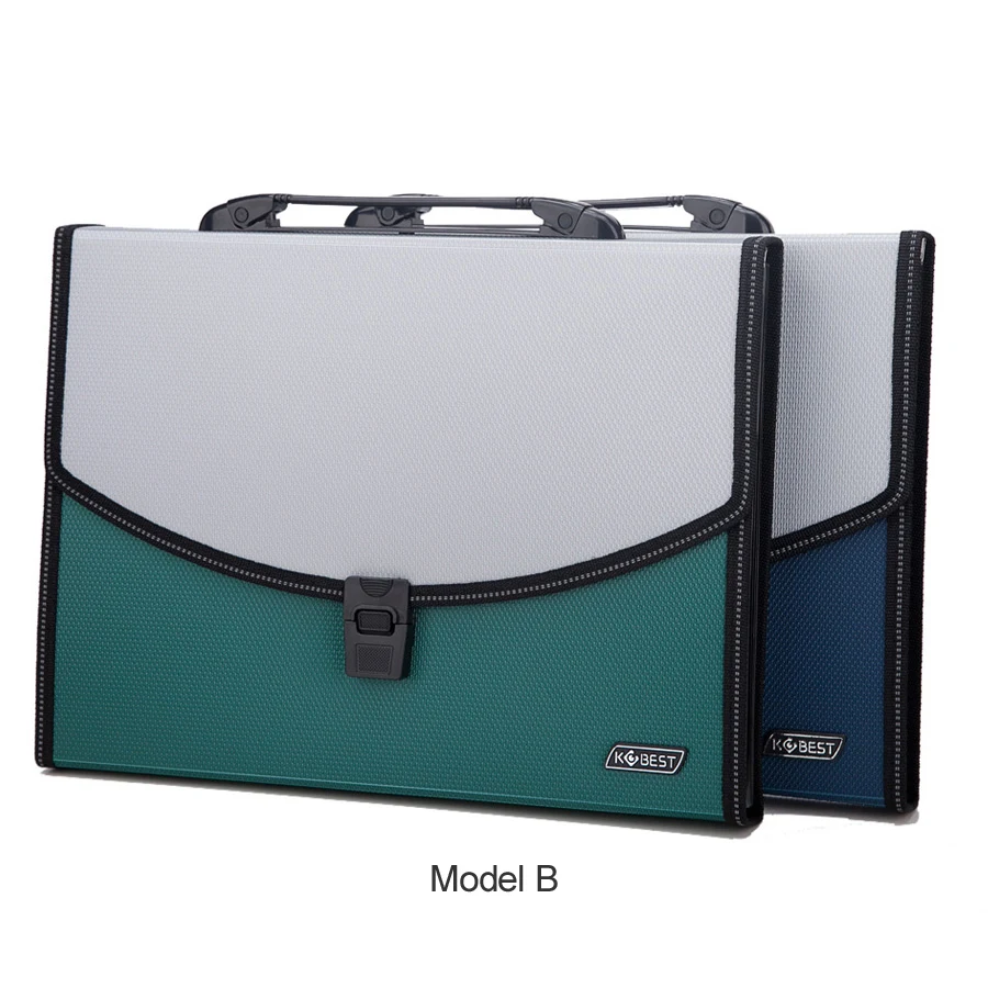 1PC Commercial Business Tote Document Folder Bag A4 Filing Bag Meeting