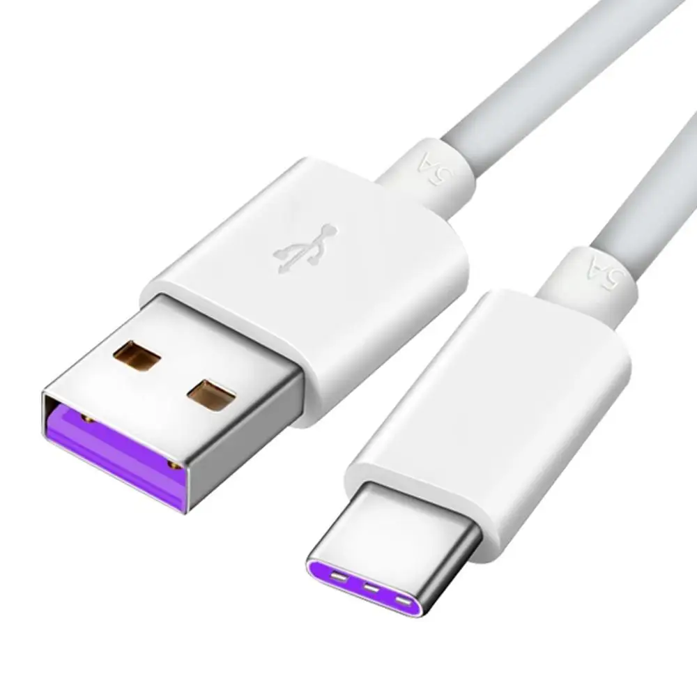 Быстрая зарядка 5 в 5A USB-C к USB 2,0 кабель для передачи данных для планшетов и телефонов huawei Коврики 9