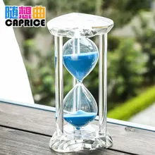 Capriccio 520 секунд кристалл в форме сердца песочные часы творческий домашнего интерьера ювелирные украшения офиса Desktop