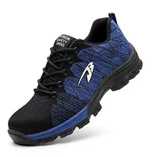 Новые мужские и женские рабочие защитные туфли стальная защита для пальцев ног Промышленные строительные кроссовки 19ing