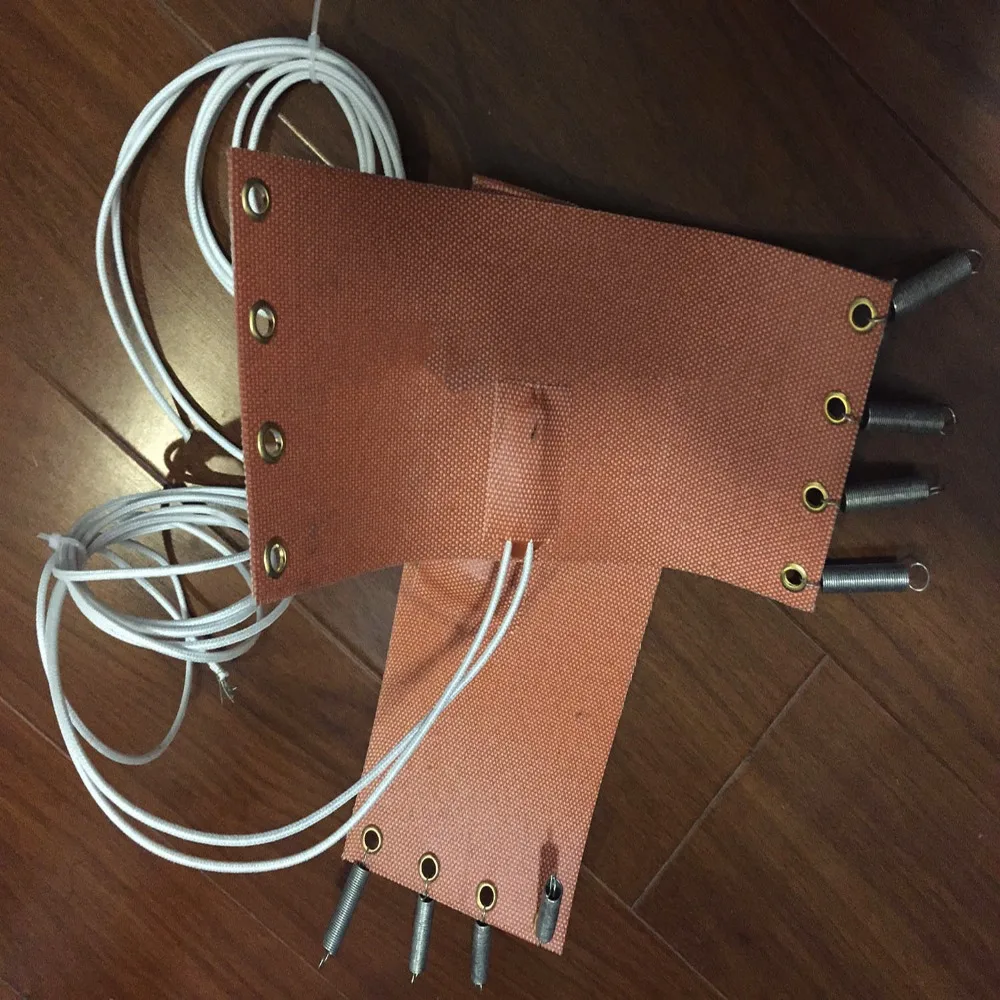 100X235mm 12V 200W Silicone Heater Pad, Car Fuel Filter Heater, Diesel