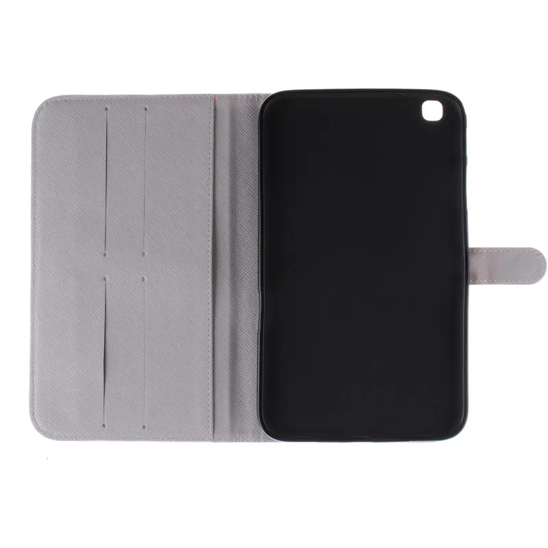 Colorful Wallet Case for Samsung Galaxy Tab 3 8.0 Case T310 T311 PU Leather Stand Case With Card Slot For Galaxy Tab 3 8.0 inch (77)