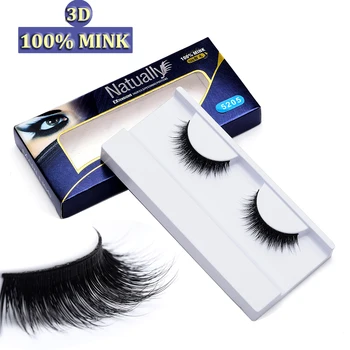

Hot Sale Thick 3D Mink lashes Water proof Hand Made Fullness Strip lash Natural Long Mink Fur 3D Eyelash for beauty makeup