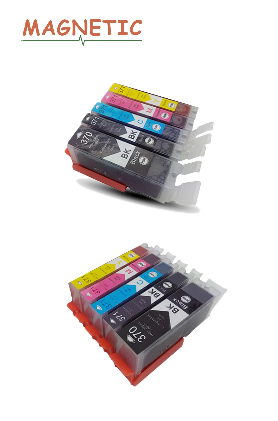 for pgi370 compatible cartridge 5x