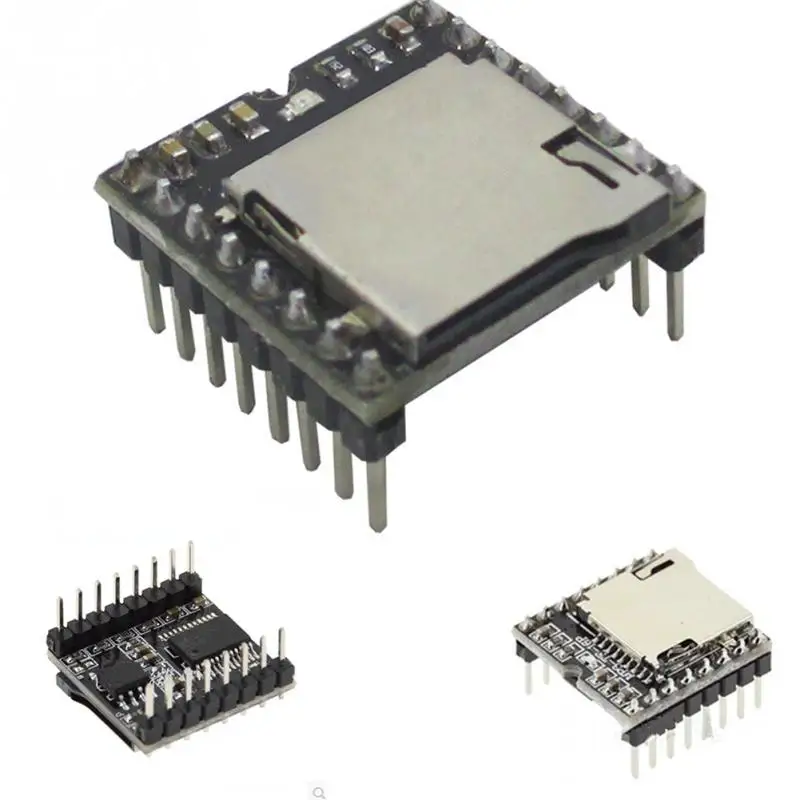 TF карта U диск мини MP3 плеер декодер доска Аудио голосовой модуль FM для Arduino DF Play Min Board