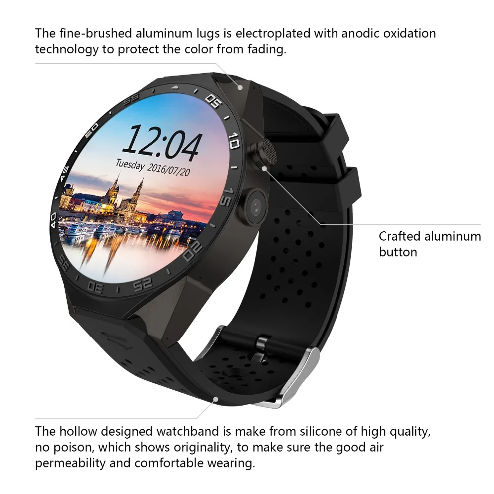 smartwatch wifi bluetooth gps