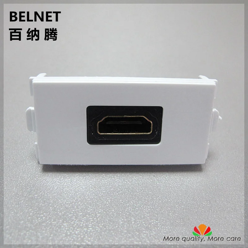 Solderless HDMI прямоугольный модуль суставов Комбинации без сварки розетки для 86 120