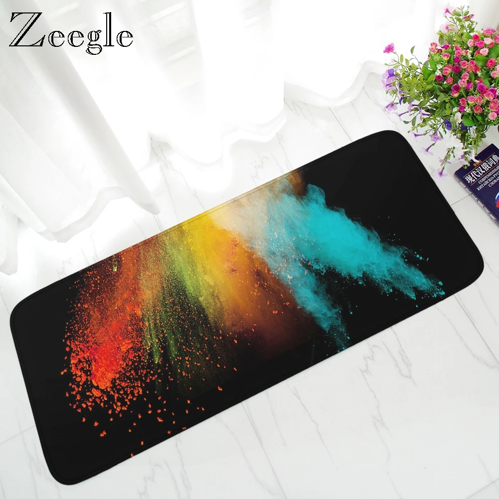 Фланелевый кухонный ковер Zeegle напольный коврик для стола стула уличный