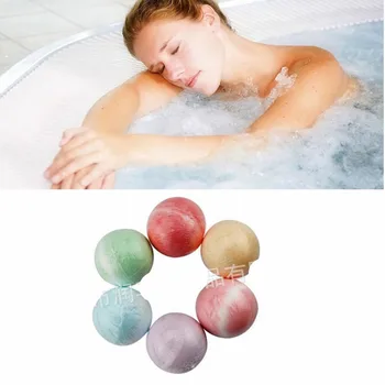 1pc  40g Rose/Lavender/Cherry Bath SPA Bomb Body wash Scrub skin face Whitening Moisture Bath Fizzer