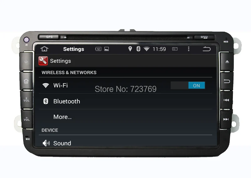 Flash Deal Pure Android 4.4.4 Car DVD player for Volkswagen Magotan Touran Sagitar 3