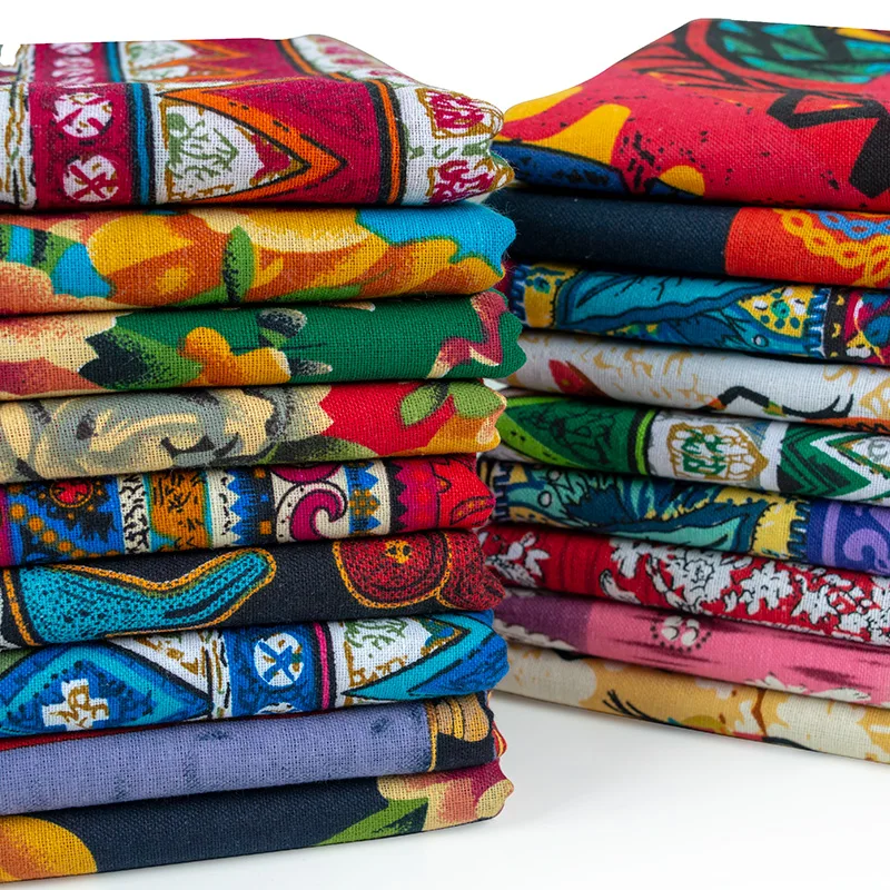 50x145 см африканская ткань, хлопок, лен, винтажная ткань с принтом, ручная работа, текстиль, шитье, пэчворк, для сумок, платьев, скатерти