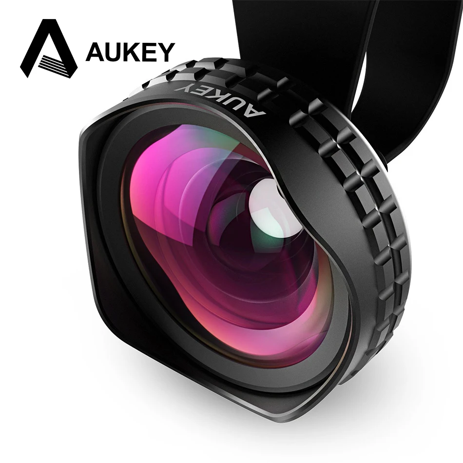 imágenes para Aukey Óptica Pro Lente de 18 MM HD Amplio Ángulo de la Cámara Del Teléfono Celular Kit de la lente 2X Más Del Paisaje para el iphone Samsung HTC y otros Smarphones imágenes para Aukey Óptica Pro Lente de 18 MM HD Amplio Ángulo de la Cámara Del Teléfono Celular Kit de la lente 2X Más Del Paisaje para el iphone Samsung HTC y otros Smarphones