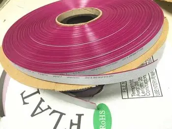 

76Mtr/Roll 14P 1.27mm 250Ft Grey Ribbon Flexible Flat Cable Wire For 2.54mm IDC SOCKET FC-14P 2651VW-1