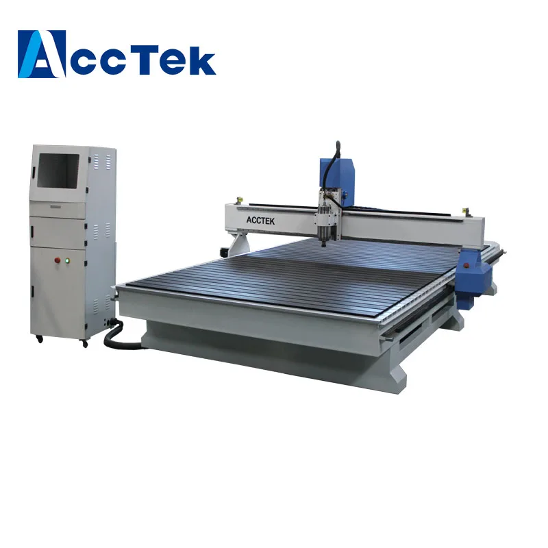 Shandong AccTek T slot tavle 2040 wood cnc router engraving machine for salein Wood Routers