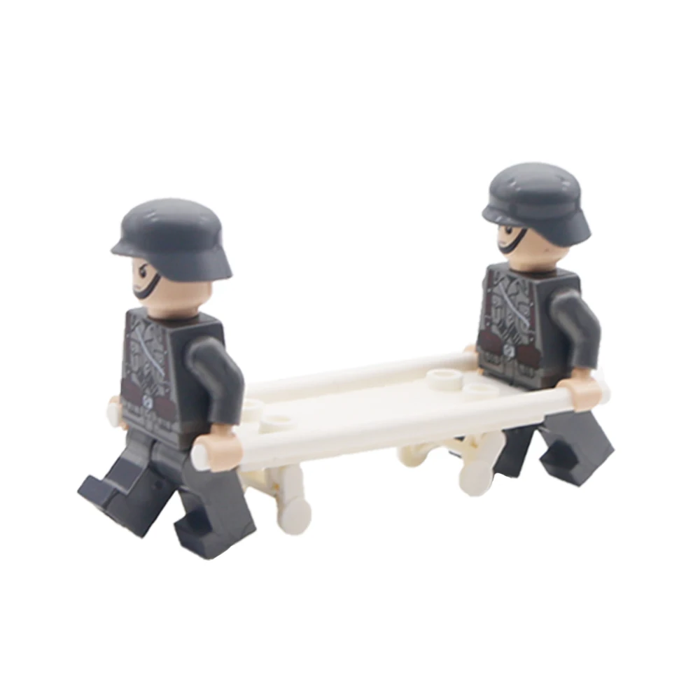 Military WW2 Weapon Pack Building Blocks SWAT City Police German Army Scene Base Gun Accessories Model LegoINGlys MOC Brick Toys (4)