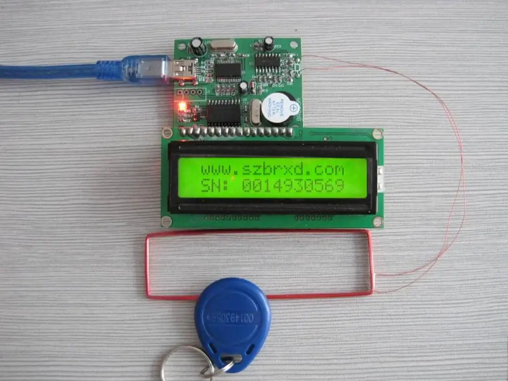 Для 125 кГц низкочастотный модуль Модуль RFID USB интерфейс EM4095|interface|interface usbinterface module |