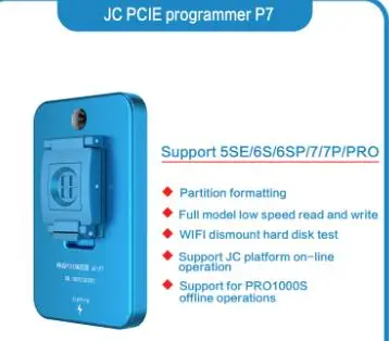 JC P11 BAG110 PCIE NAND SYSCFG программатор для телефона 8/8 p/x/xs max/xr материнская плата данных wirte правка JC P7 pro1000S - Цвет: PCIE P7