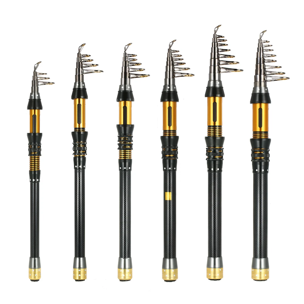Buy Portable Fishing Poles Telescopic Fishing Rods