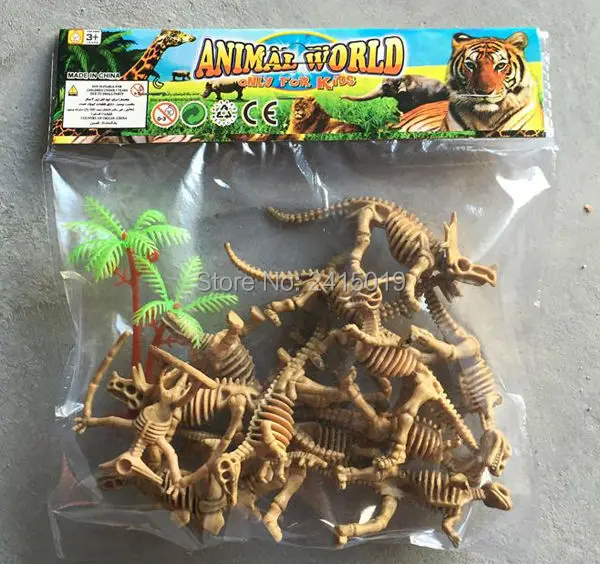 12 Skeleton Dinosaurs -3