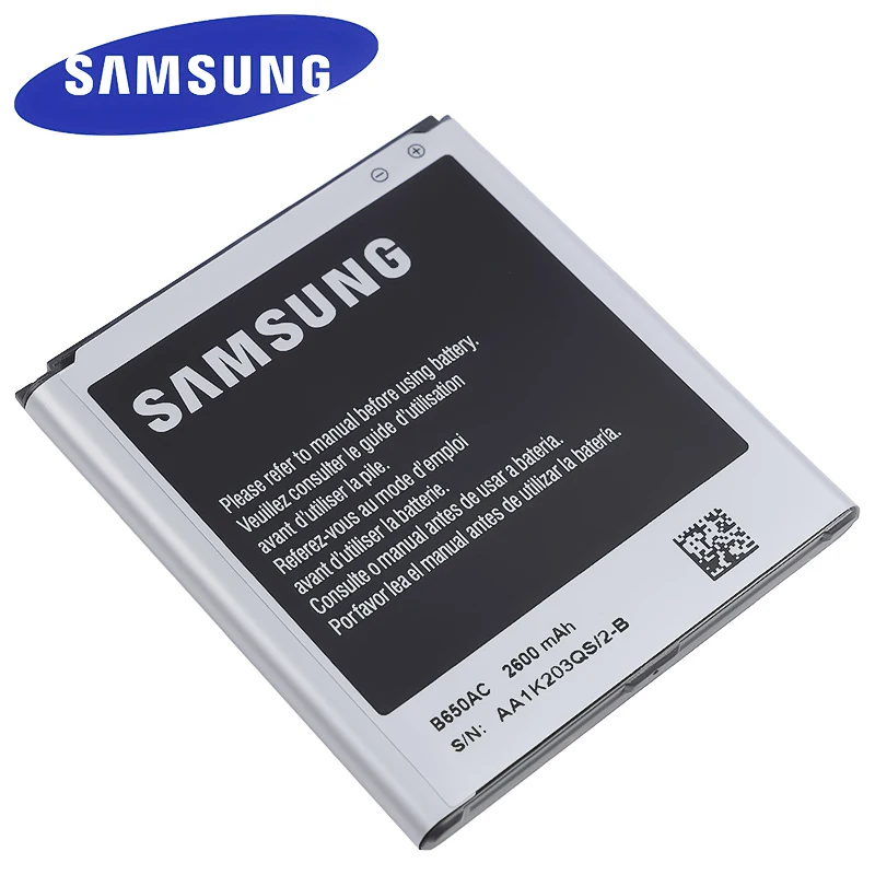 

B650AC B650AE Samsung Original Battery For Samsung Galaxy Mega 5.8 i9152 i9150 Replacement Phone Battery 2600mAh NO NFC