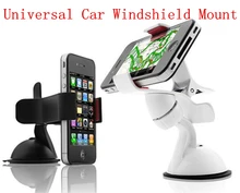 Universal Car Windshield Mount For Mobile Phone Rotating Holder Bracket Stand For iPhone 5 6 Plus Galaxy S4 S5 S6 Note 5 Z5 GPS