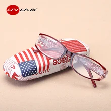 UVLAIK ретро очки для чтения с имитацией бриллиантов женские Овальные очки кошачий глаз для чтения+ 1,0+ 1,5+ 2,0+ 2,5+ 3,0+ 3,5 диоптрий