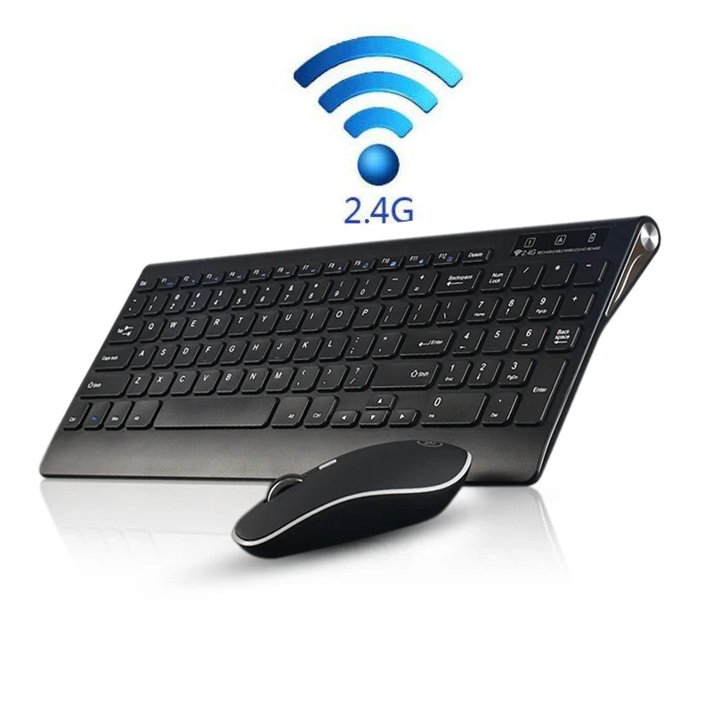 

Landas Rechargeable USB 2.4G Wireless Keyboard And Mouse For Laptop Keyboard Mouse Combo Notebook Desktop For Home Office