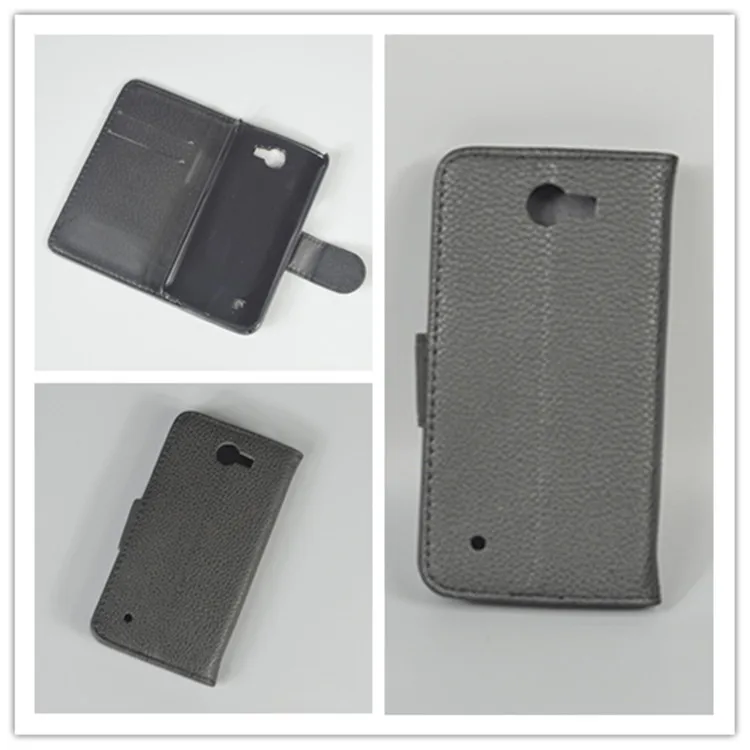 

For LG K4 Lte K120e K130e 4.5" K 4 Lichi Gorgeous fashionTexture Leather Case Pouch Flip case with 2 Card Holder and pouch slot