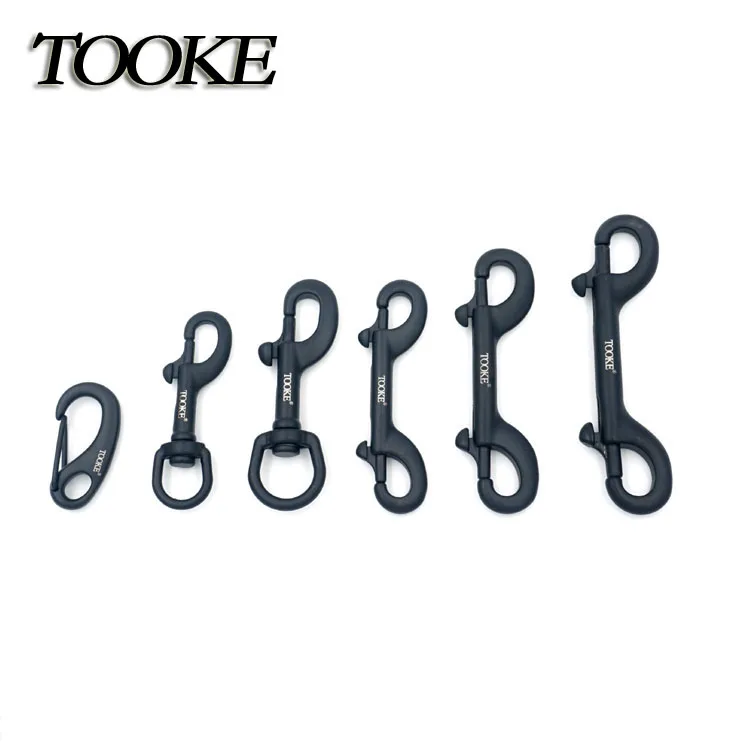 Scuba Diving 75mm 90mm 100mm 116mm 316 Black Stainless Steel Hook