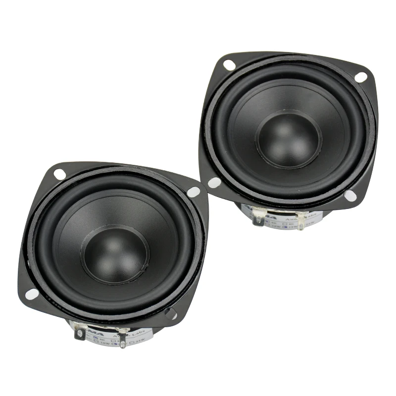 Audio Portable Speakers 3Inch 4 8 Ohm 15W Waterproof Full Range Bass Outdoor Loundspeaker for Home Theater DIY 2Pcs portable speaker,horn loudspeaker,bass speaker,audio speaker,tweeter speaker,hifi speaker