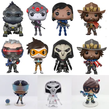 

OW Game Figma Vinyl Doll 10cm PVC Model Figurines OW Action & Toy Figures