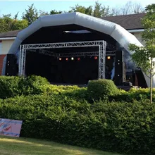 Легкая установка, портативный и большой сценический надувной тент