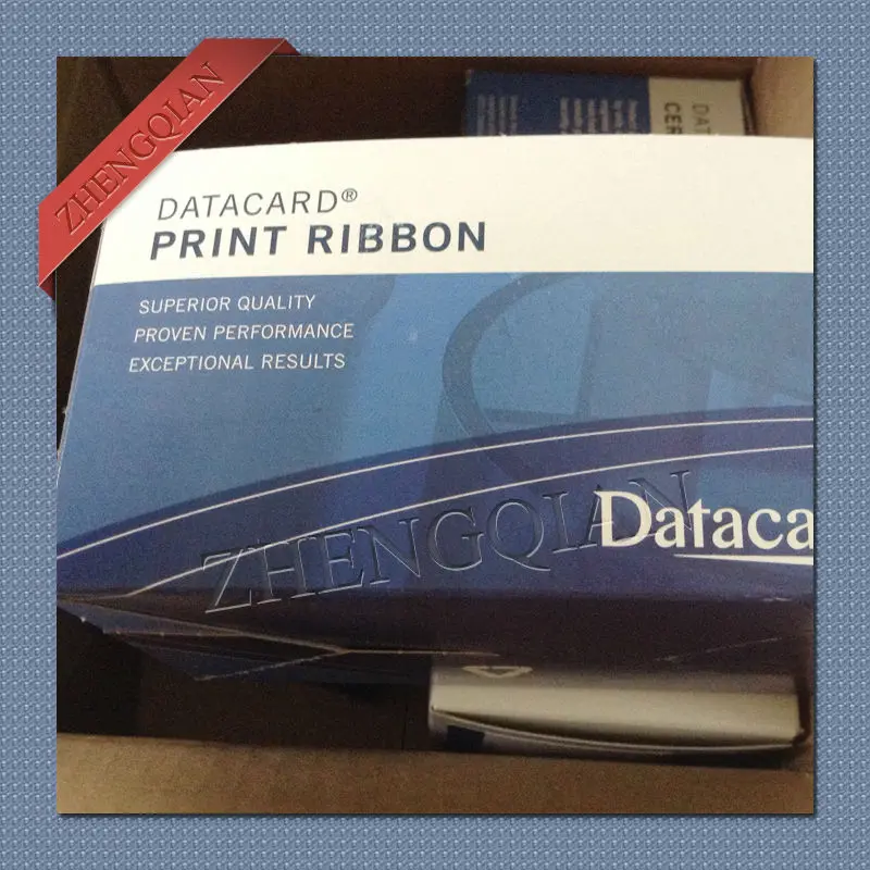 Origianl Datacard 532000 053 Black monochrome ribbon for sp30 plastic
