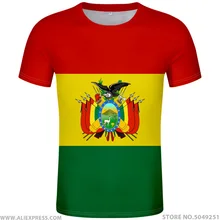 BOLIVIA футболка, сделай сам,, на заказ, с именем, номером, bol, футболка для страны, bo, национальный флаг, испанский колледж, боливийский принт, фото, одежда