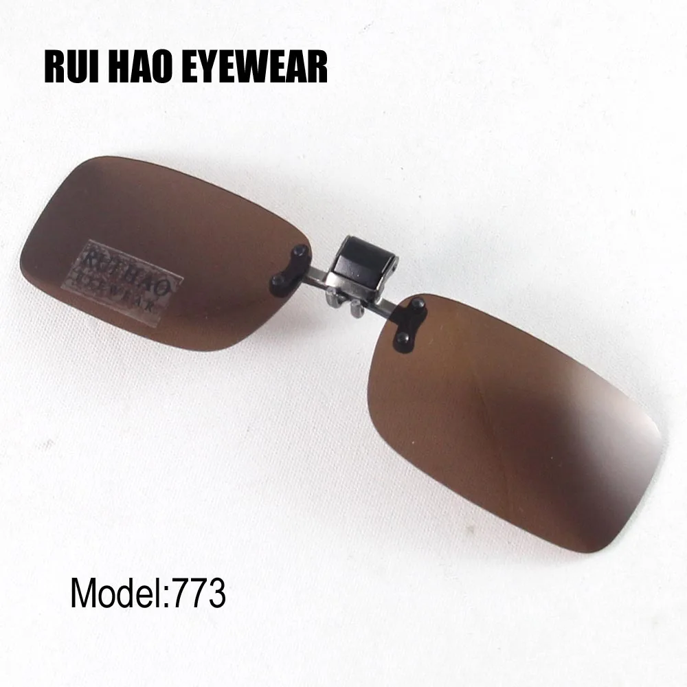 Small Polarized Sunglasses Clip on Sunglasses Eyeglasses Sun Glasses Drive Goggles Spectacles Yellow Night Vision Eyewear 773 polarized sunglasses