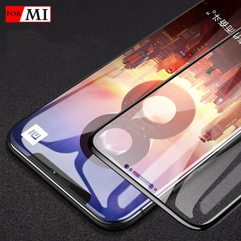 9D закаленное стекло на Xiaomi mi 9X9 SE 8 6X6 5X A1 A2 Lite max 3 mi 9 mi 6 Pocofone Poco little Pocophone F1 протектор экрана