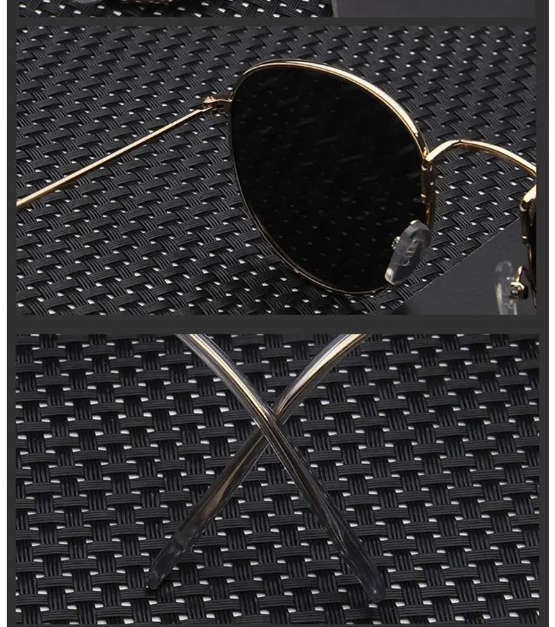 rectangle sunglasses RBROVO 2021 Metal Vintage Sunglasses Men Mirror Classic Retro Street Beat Round Glasses Women Glasses Driving Oculos De Sol ray ban sunglasses women