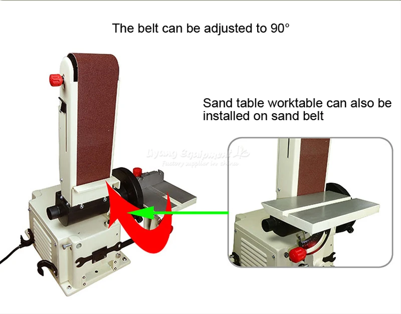 Vertical belt sander 500W (8)