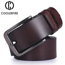 High quality genuine leather belt luxury designer belts men Belts for men Cowskin Fashion vintage pin buckle for jeans