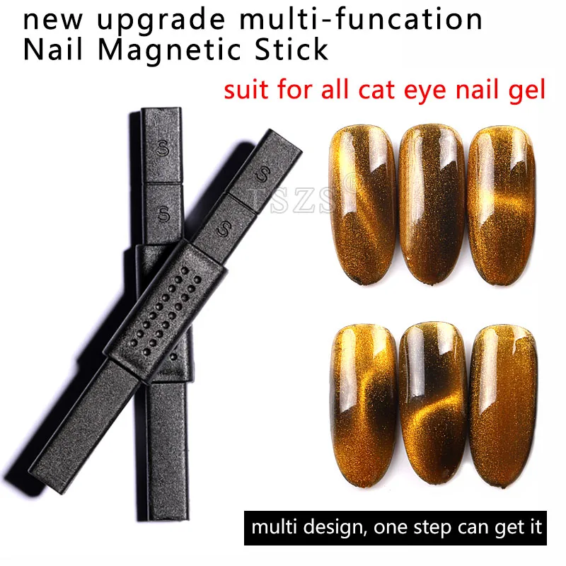

1pcs/lot Multi-function 3D Cat Eye Effect Magnetic Nail Art Stick Strong Magnet Rod Board Manicure Tool