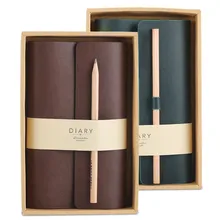 DELI 2 шт дневник ПУ Обложка пуля Журнал Планировщик Блокнот Дневник Блокнот Книга записная книжка подарок Papelaria Escolar память