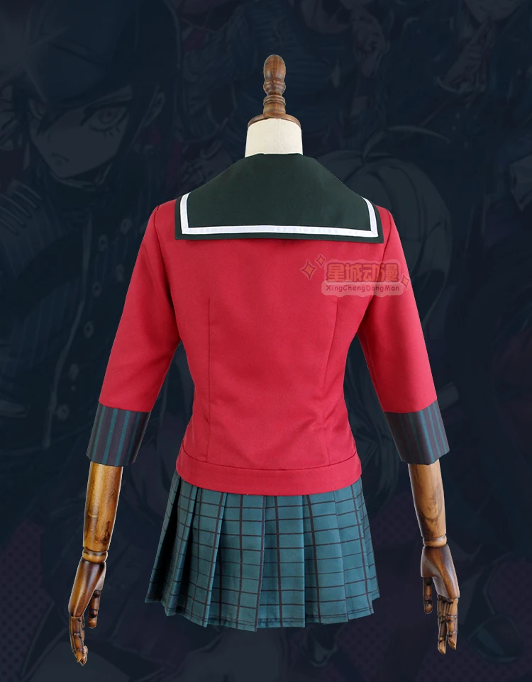Костюм для косплея харукава Маки из новой коллекции Danganronpa V3 костюм японской игры