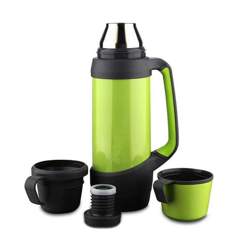 1200ml Large Capacity Outdoor Travel Kettle Drink Bottle Cups with