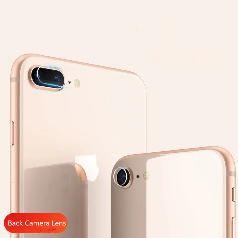 

NOTOW flexible Rear Transparent Back Camera Lens Tempered Glass Film Protector Case For iphone7 8/7plus /8plus