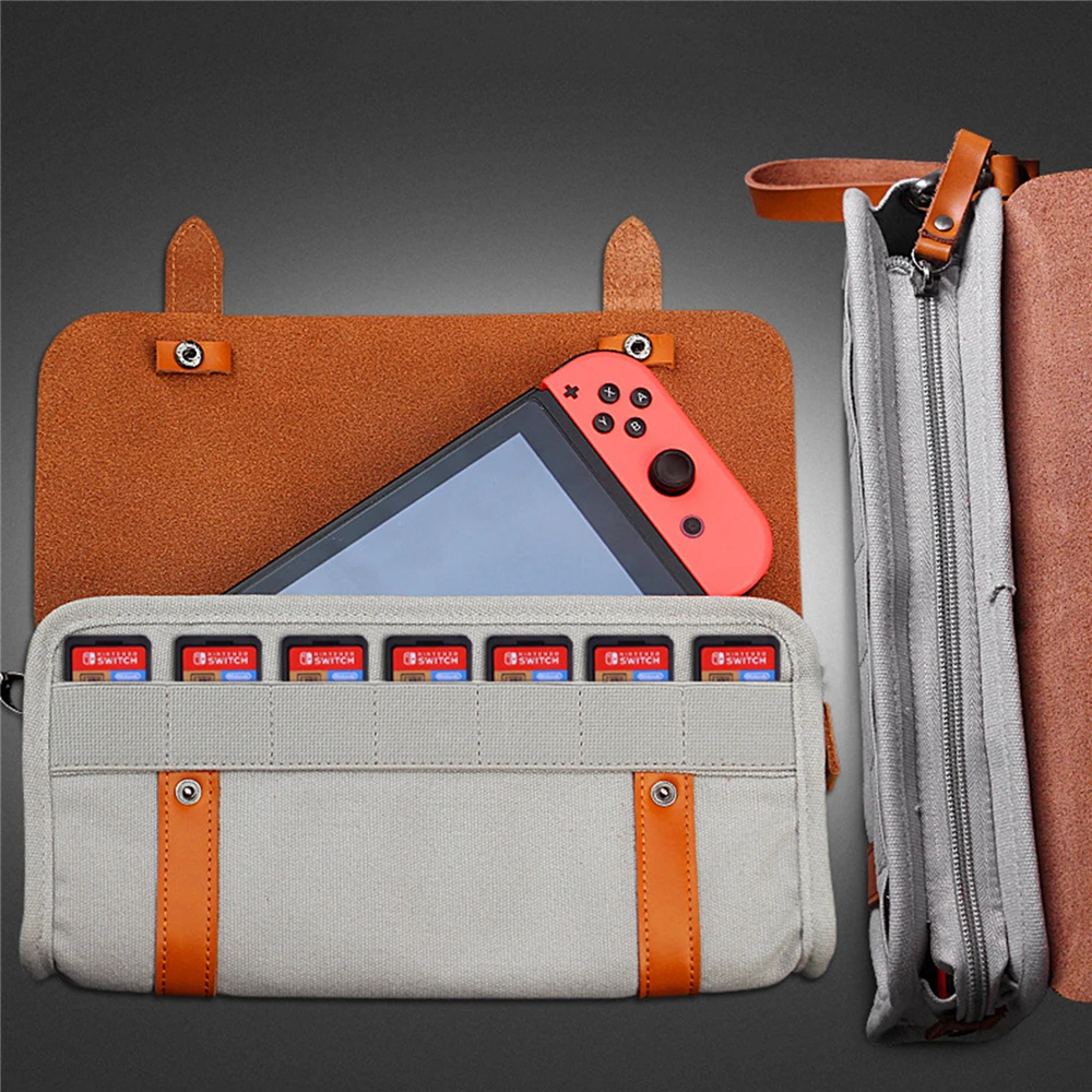 Чехол для хранения для Nintendo переключатель игровой консоли защитный Дорожный Чехол для переноски сумка чехол для NS консоли и игровых карт наручная сумка