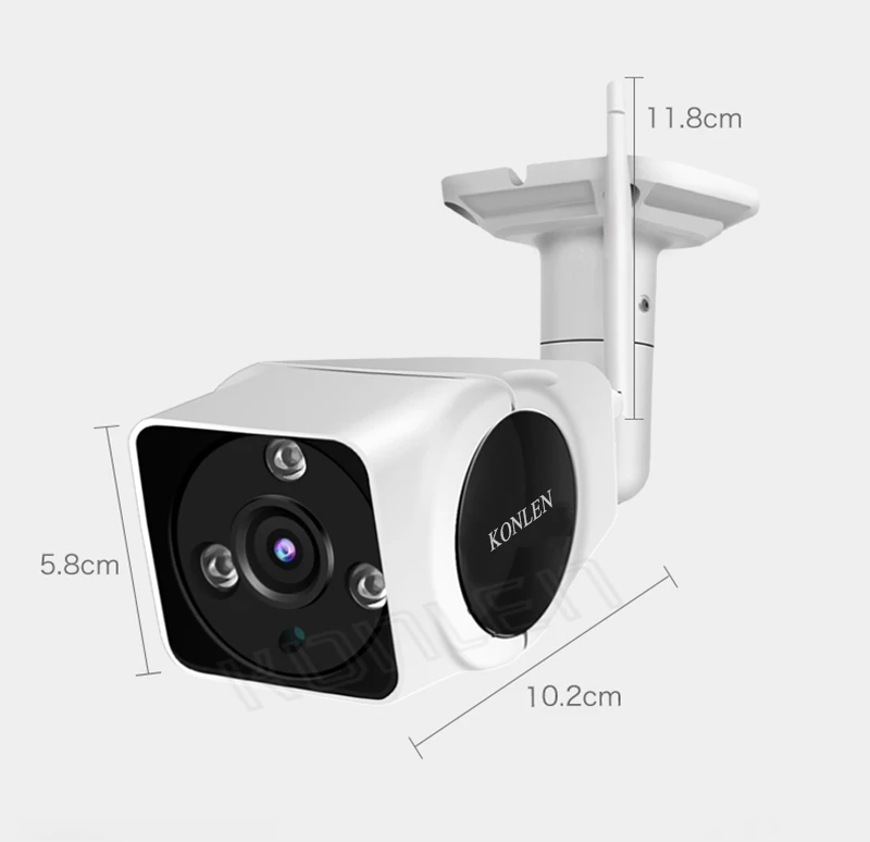 625 Outdoor WIFI bullet IP camera 9